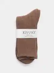 Бронзовый теплые носки шерстяные