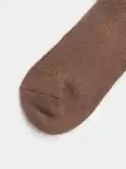 Бронзовый теплые носки шерстяные