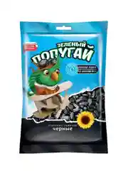 ЗЕЛЕНЫЙ ПОПУГАЙ семечки отборные, черные, высший сорт, 190 г