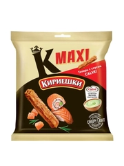 КИРИЕШКИ MAXI сухарики со вкусом роллов «Сяке маки» и с соусом васаби, 75 г
