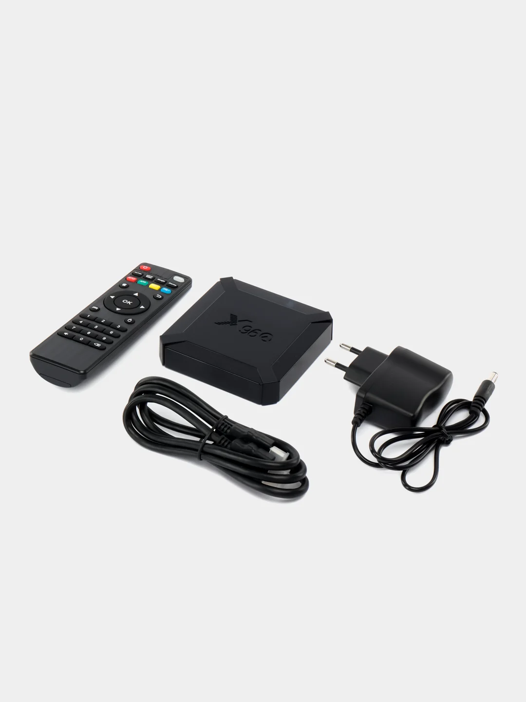 Цифровая смарт-тв приставка для телевизора X96Q 8G/128Gb Android 12.1, Smart TV, 4K