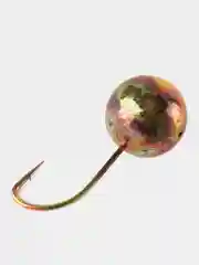 Разноцветный мормышка шар рыболовная Gamakatsu, на леща, зимняя, светящаяся дробинка