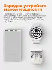 Серебряный внешний аккумулятор Xiaomi Power Bank 3, 10000 mAh, 22.5 W, PB100DZM