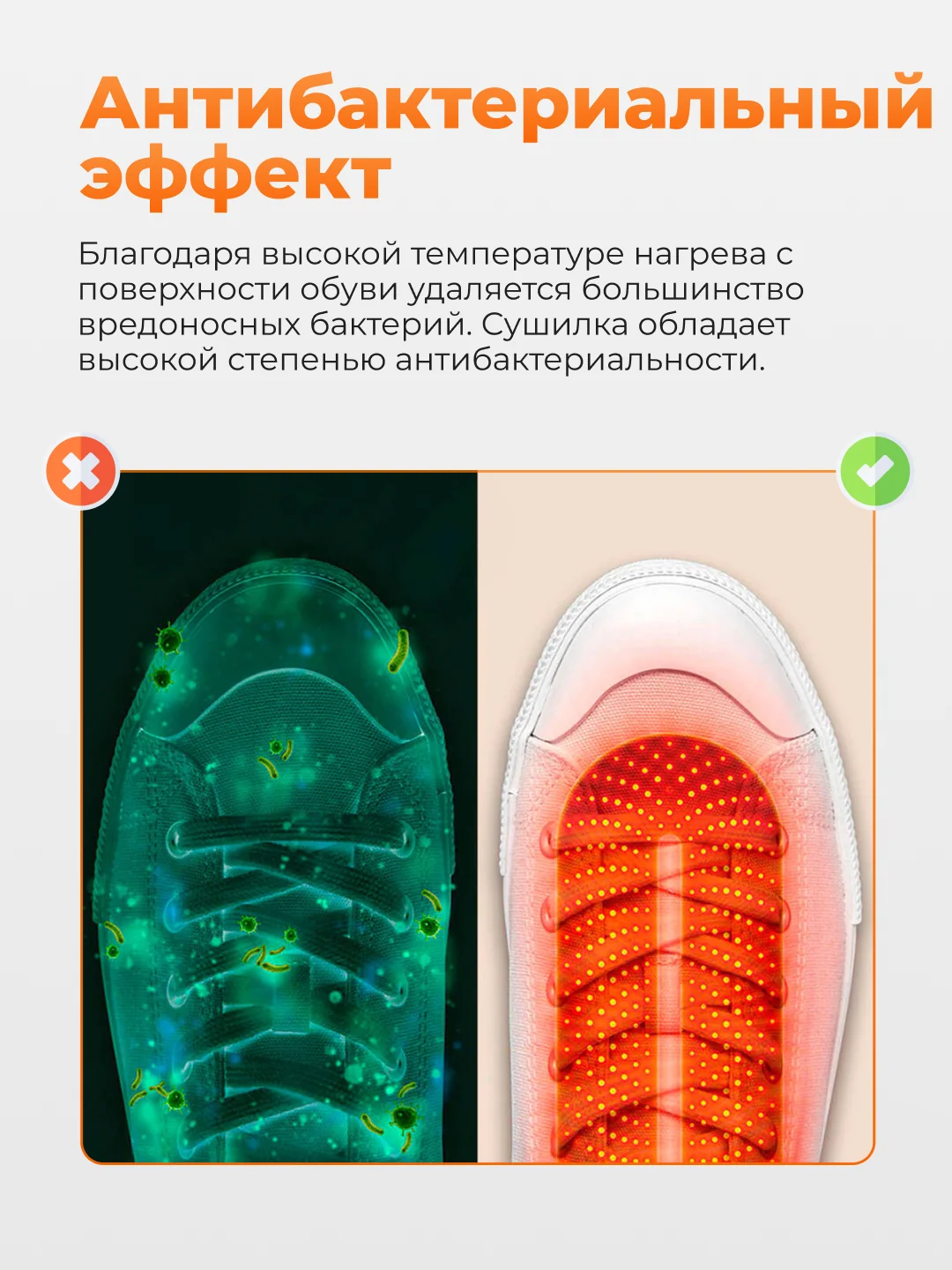 Фиолетовый сушилка для обуви Xiaomi Sothing Zero-Shoes Dryer, с таймером, DSHJ-S-1904