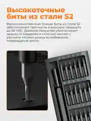 Угольный набор отверток Xiaomi Mi Precision Screwdriver Kit, MJJXLSD002QW