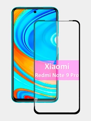 Защитное стекло Xiaomi Redmi Note 9 Pro, стекло на сяоми редми ноут 9 про