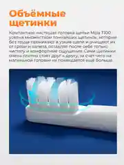 Бирюзовый электрическая зубная щетка Xiaomi Mijia Sonic Electric Toothbrush T100, MES603
