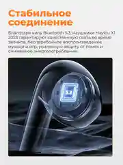 Синий беспроводные наушники Xiaomi Haylou X1 2023