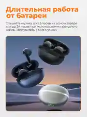 Серебряный беспроводные наушники Xiaomi Haylou X1 2023