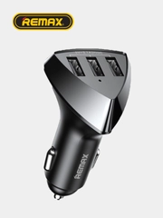 Автомобильное зарядное устройство в прикуриватель 3 USB, мощная 3,1 А