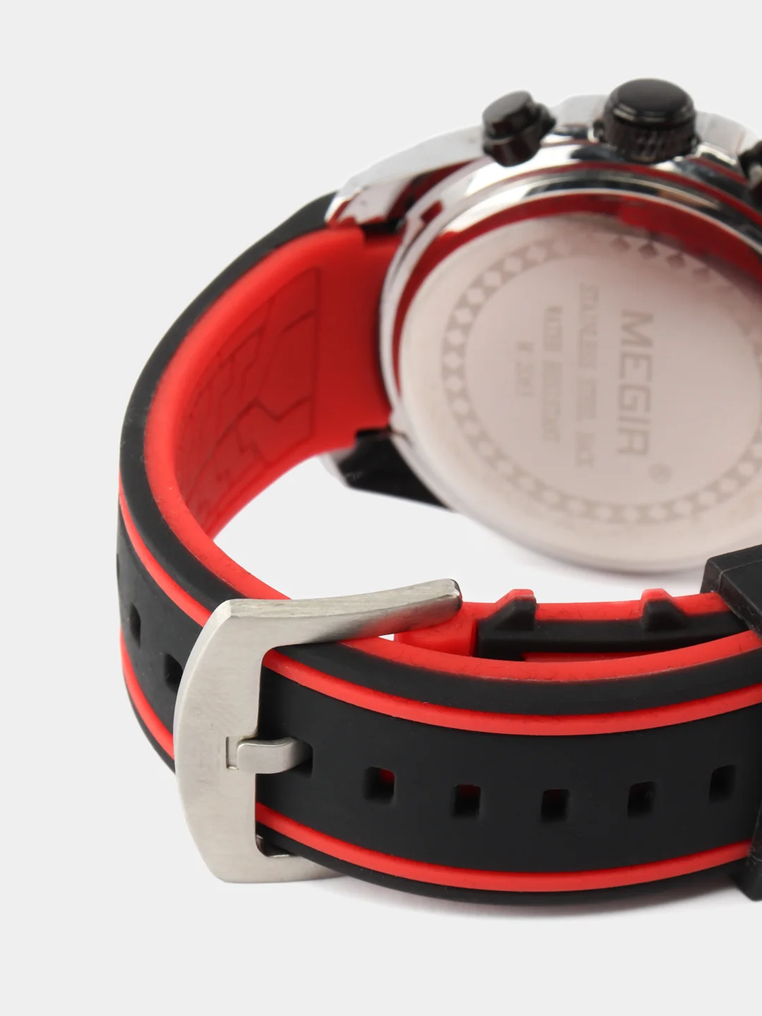 Серебряный часы наручные Megir 2063G