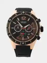 Черный мужские часы Megir 2083