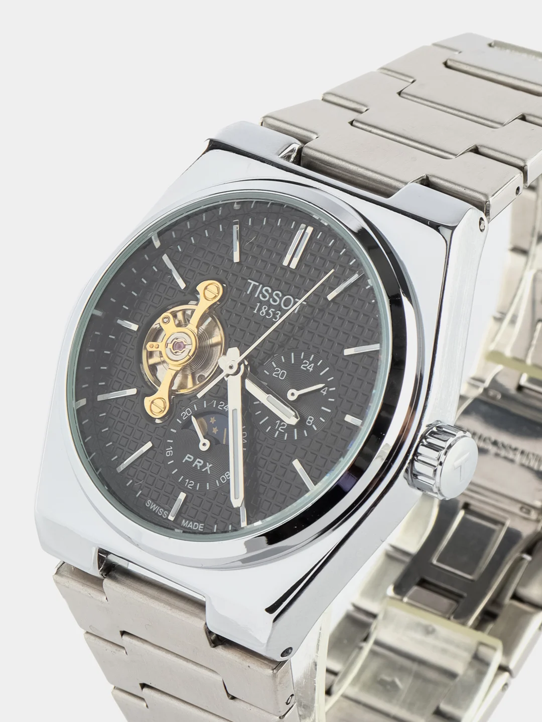 Угольный часы механические Tissot