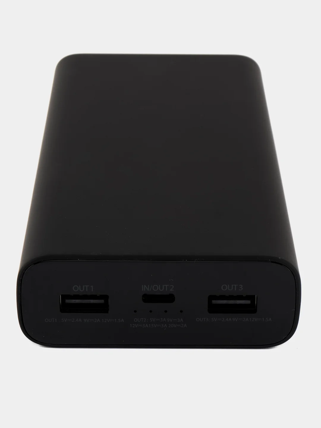 Черный xiaomi Power Bank 3, 20000мАч, внешний аккумулятор с быстрой зарядкой