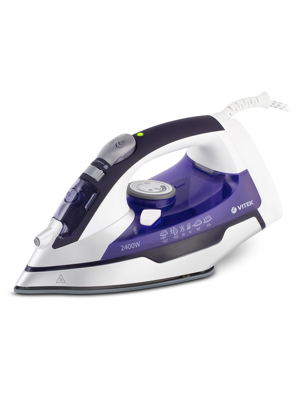 Утюг Vitek 1257-VT-02 2400Вт фиолетовый/белый