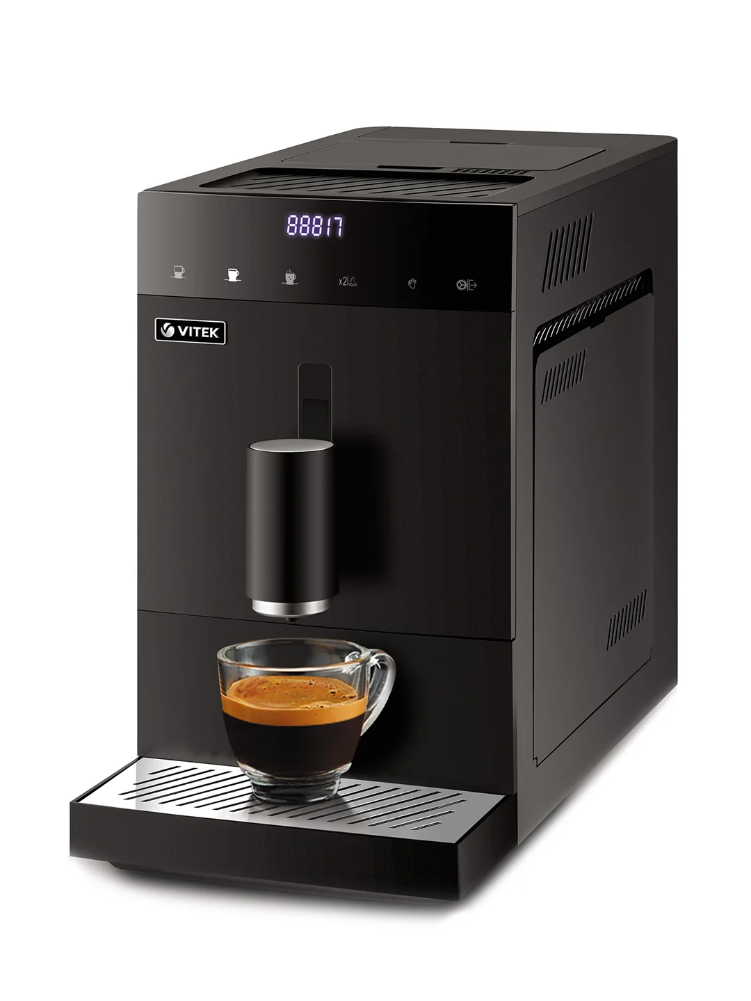 Кофемашина Vitek Metropolis VT-8700 1350Вт черный