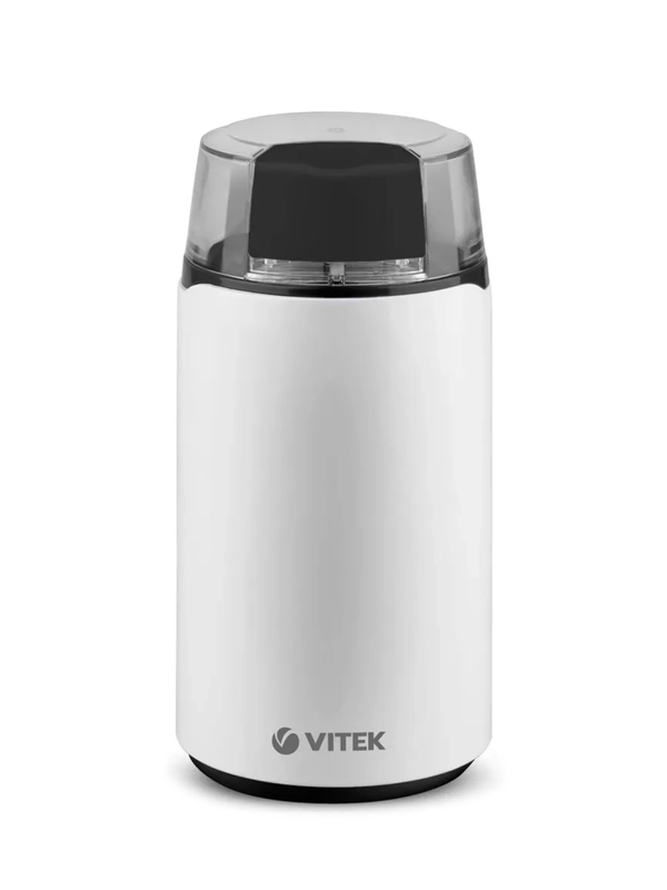 Кофемолка Vitek Harmony VT-1547 200Вт сист.помол.:ротац.нож вместим.:45гр белый