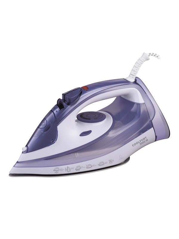 Утюг Coolfort CF-3409 3000Вт сиреневый/белый