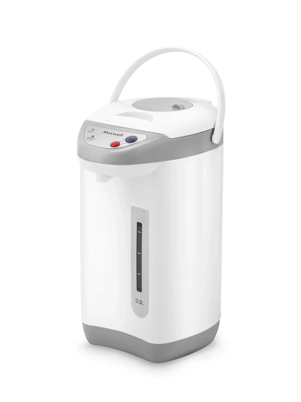 Термопот Maxwell MW-1056 3.3л. 800Вт серый/белый