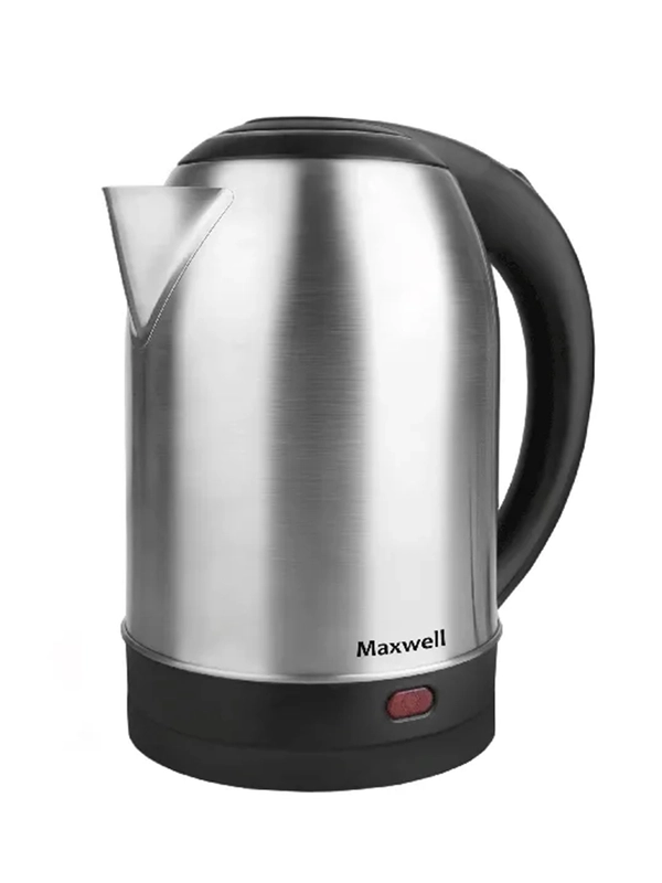 Чайник Maxwell MW-1077 1.8л. 2200Вт сталь (металл/пластик)
