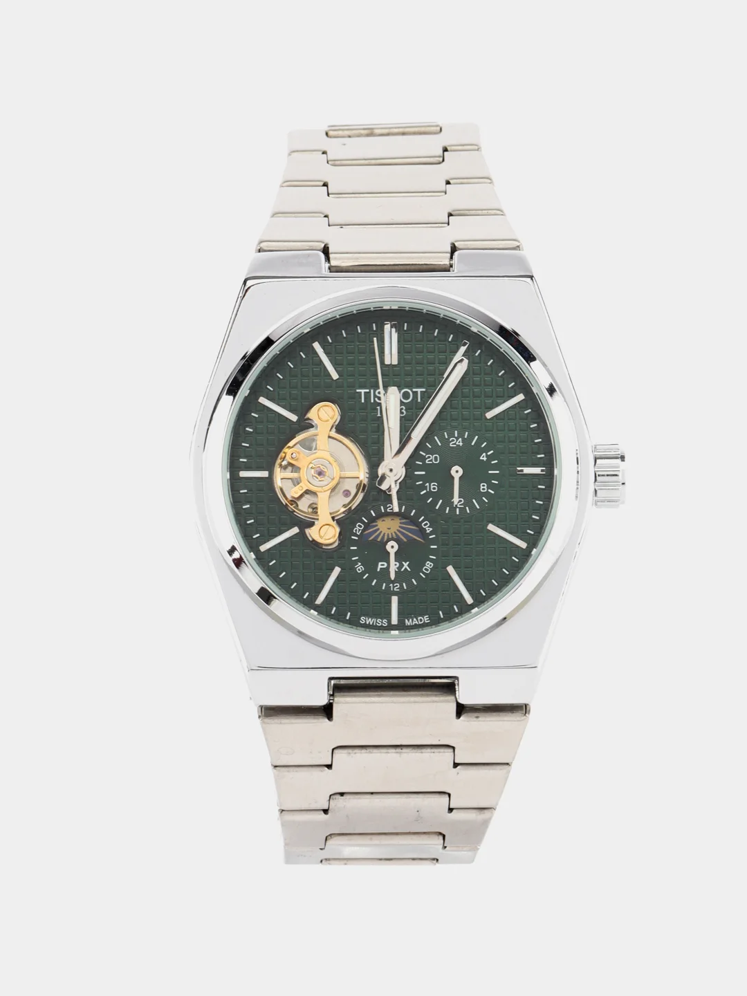 Зеленый часы механические Tissot