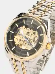 Манго часы наручные механические Tissot скелетон