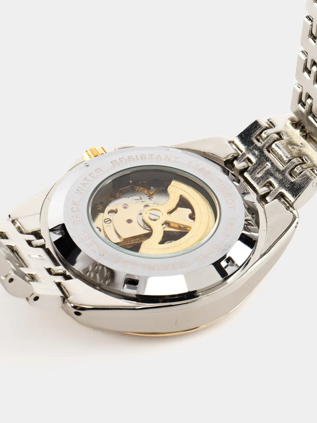 Манго часы наручные механические Tissot скелетон