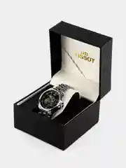 Серебряный часы наручные механические Tissot скелетон