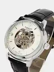 Кремовый часы наручные, механические, Tissot
