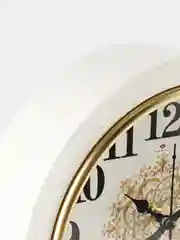 Часы настольные 43х25см, корпус белый+золото "Классика с кружевным узором" 4225-001