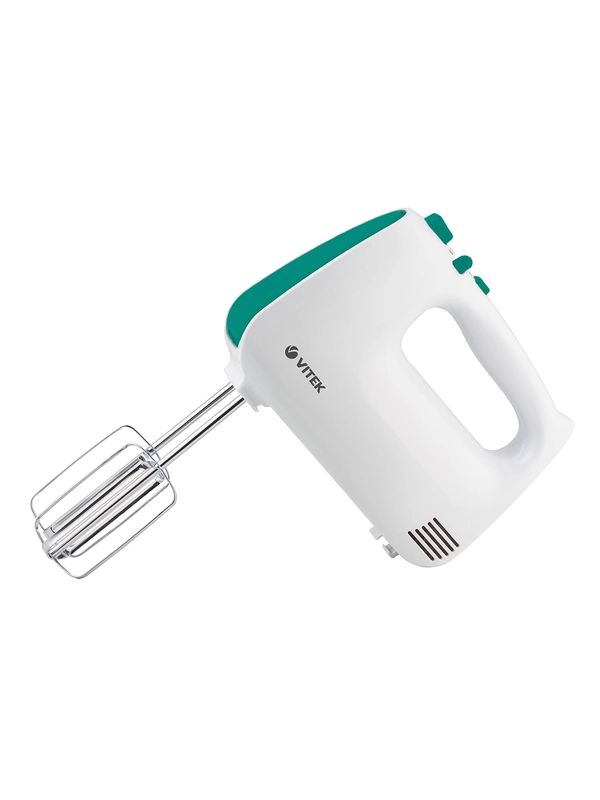 Миксер ручной Vitek VT-1490 600Вт белый/зеленый
