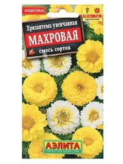 Семена цветов Хризантема увенчанная Махровая, смесь окрасок, О, 0,2 г