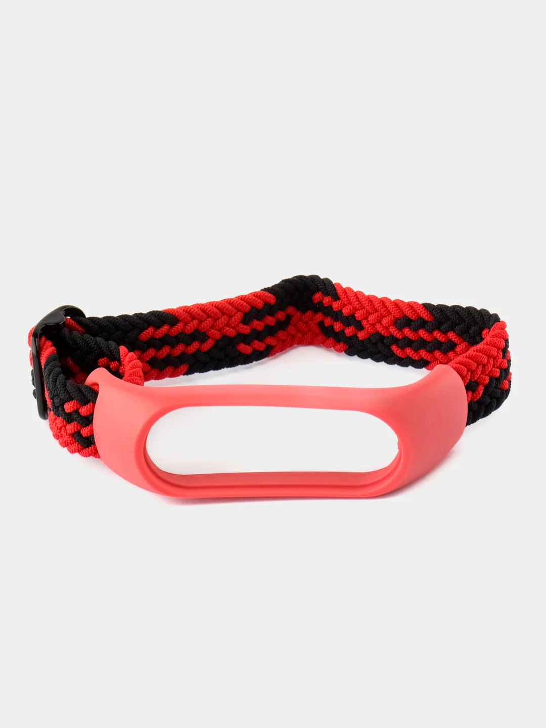 Алый ремешок матерчатый с пряжкой, для Xiaomi Mi Band 3, 4, 5, 6, 7