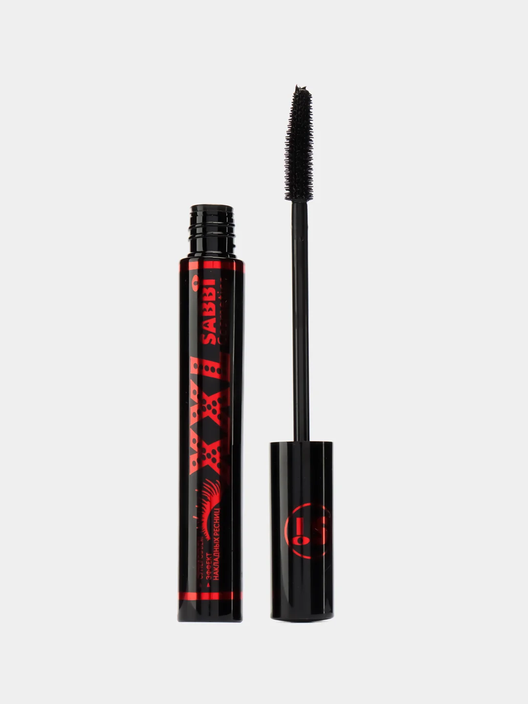 Тушь для ресниц XXL Суперобъем, эффект накладных ресниц, чёрная