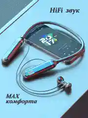 Беспроводные наушники Listen с микрофоном для спорта с шейным ободком, блютуз гарнитура