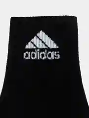 Носки женские спортивные с вышитым принтом Адидас (Adidas) средней длины хлопок, 5 пар