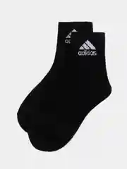 Носки женские спортивные с вышитым принтом Адидас (Adidas) средней длины хлопок, 5 пар