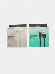 Черный кабель для зарядки Borofon BX1 Micro 2A, Type-C 3A