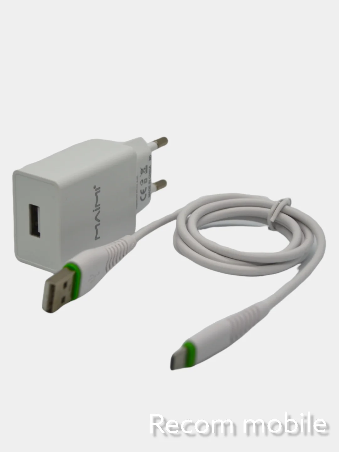 Сетевое зарядное устройство / СЗУ Maimi T13 Type-C , iPhone , Micro USB ( Блок питания )