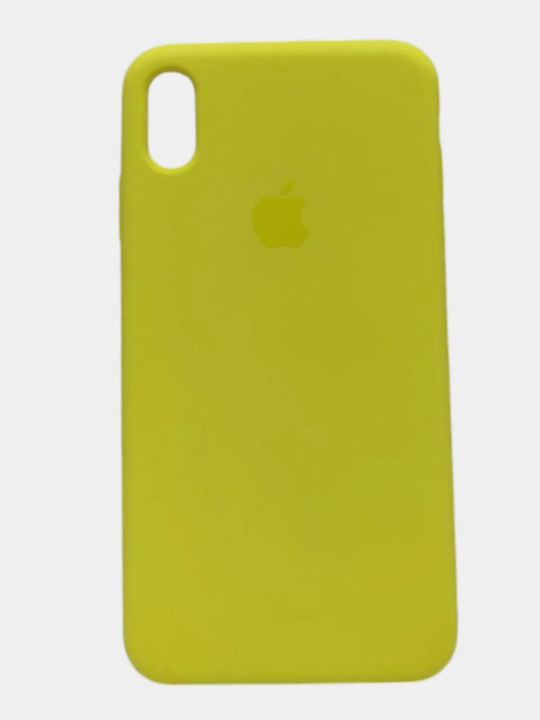 Желтый чехол  для iPhone XS MAX