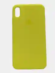 Желтый чехол  для iPhone XS MAX