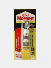 Супер клей секундный "Момент" по 3 г