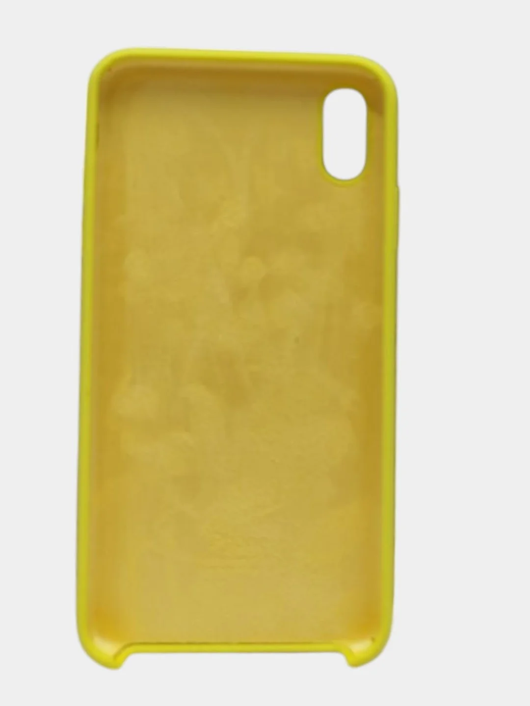 Желтый чехол  для iPhone XS MAX