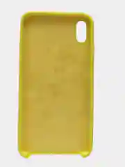 Желтый чехол  для iPhone XS MAX