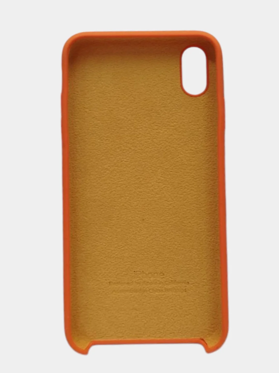 Оранжевый чехол  для iPhone XS MAX