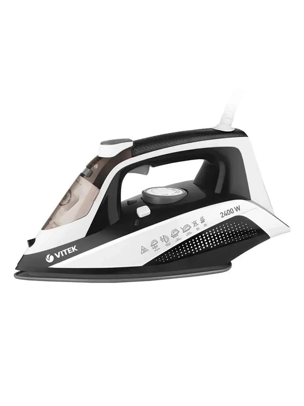 Утюг Vitek Starlight VT-8339 2400Вт белый/серый