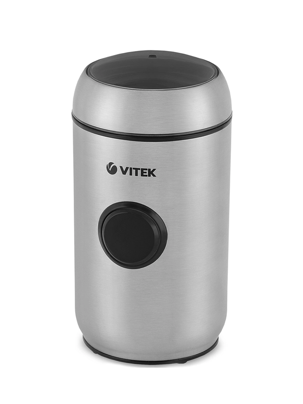 Кофемолка Vitek VT-7123 150Вт сист.помол.:ротац.нож вместим.:50гр стальной