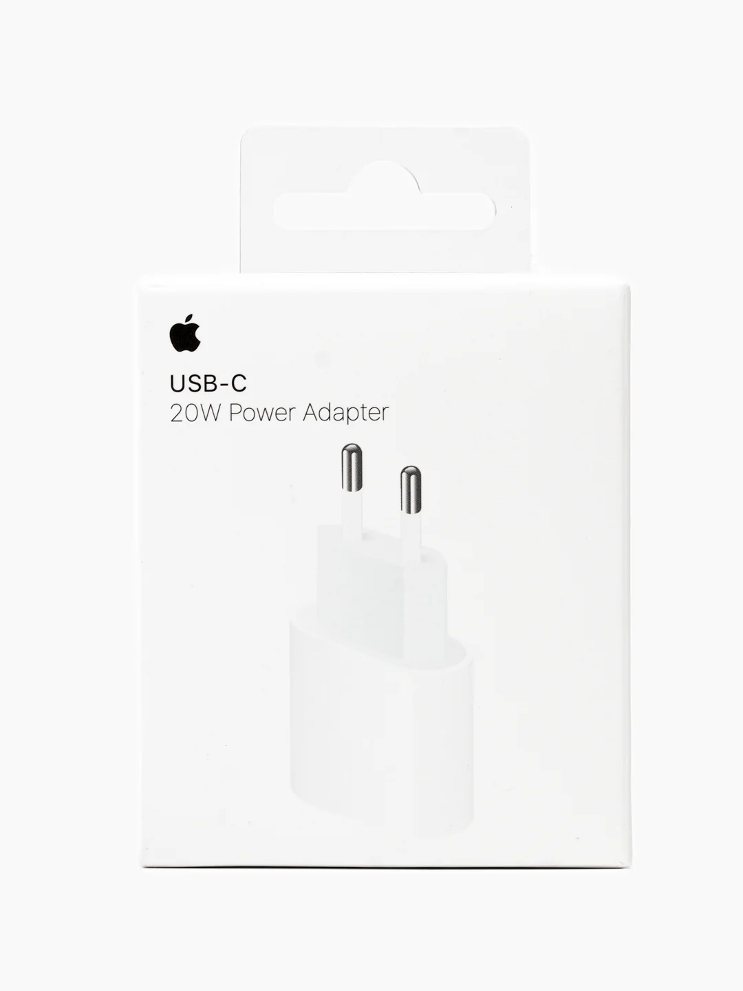 Белый зарядное устройство Apple 20w