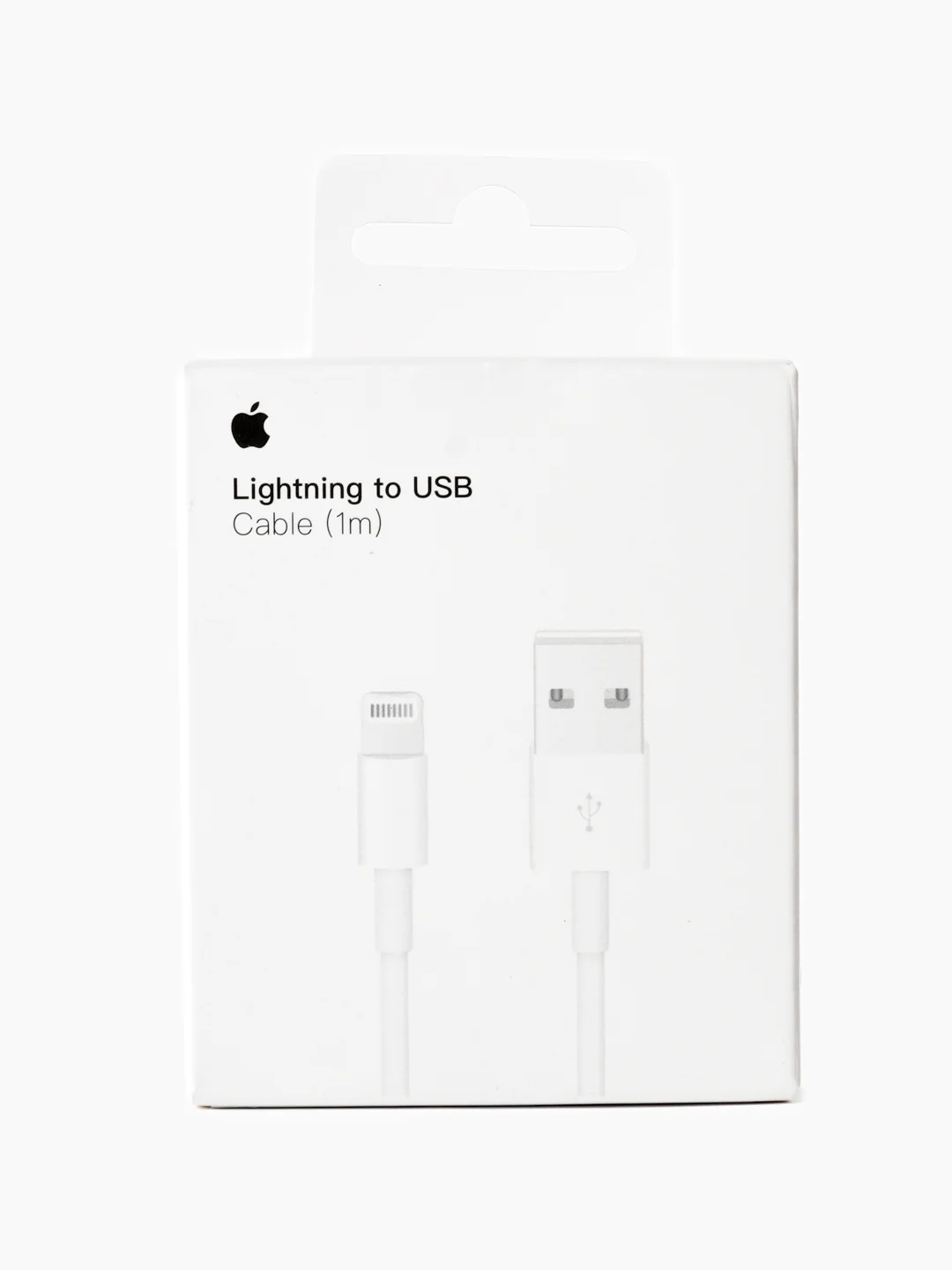 Белый apple Lightning Cable