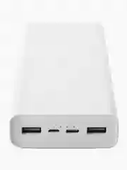 Белый xiaomi Power Bank 3, 20000мАч, внешний аккумулятор с быстрой зарядкой